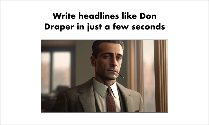 Screenshot of Great Headlines website