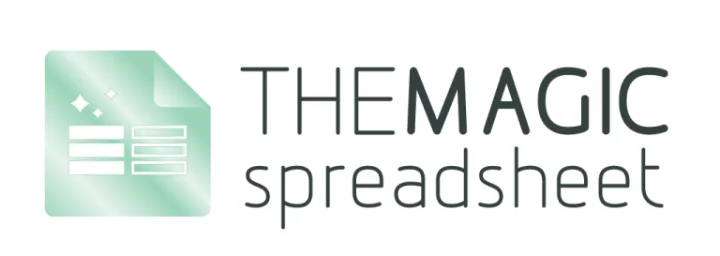 Screenshot of Magic Spreadsheet website