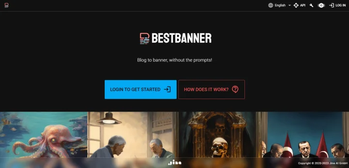 Screenshot of BestBanner website