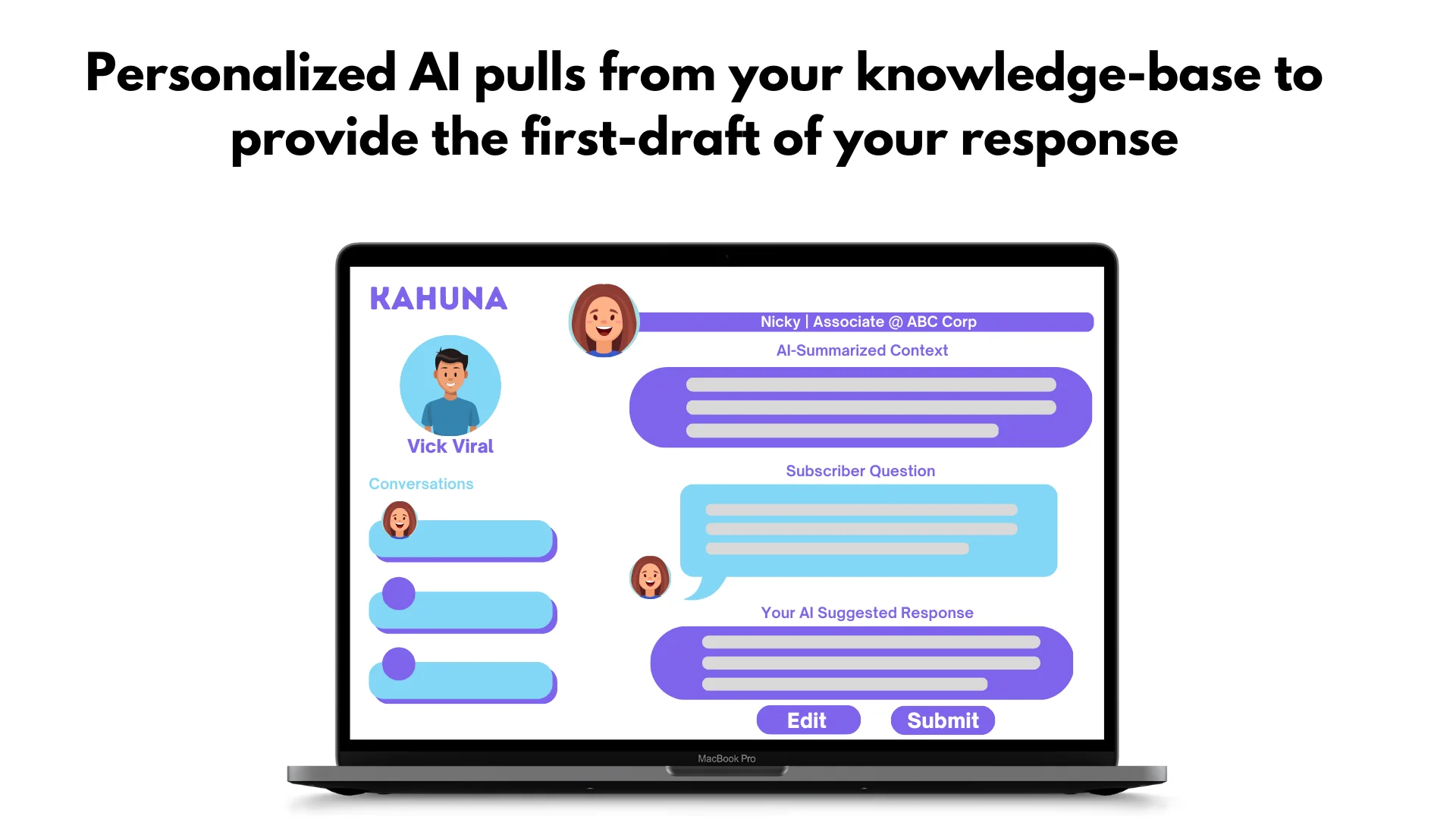 Screenshot of Kahuna AI website