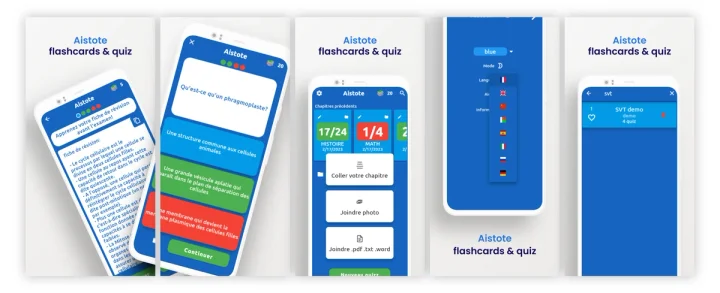 Screenshot of Aistote website
