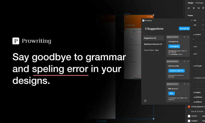 Screenshot of Prowriting website