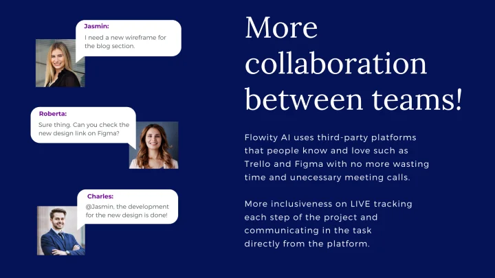Screenshot of Flowity AI website