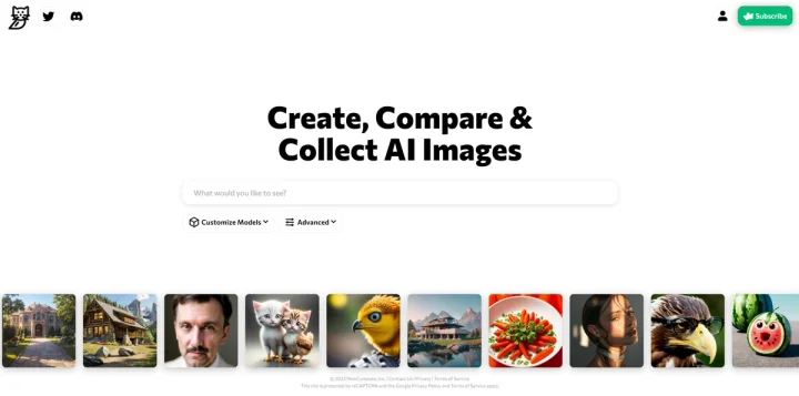 Screenshot of Catbird.ai website