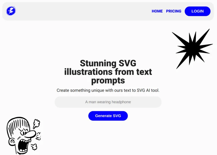 Screenshot of Illustroke website