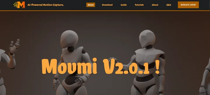 Screenshot of Movmi website