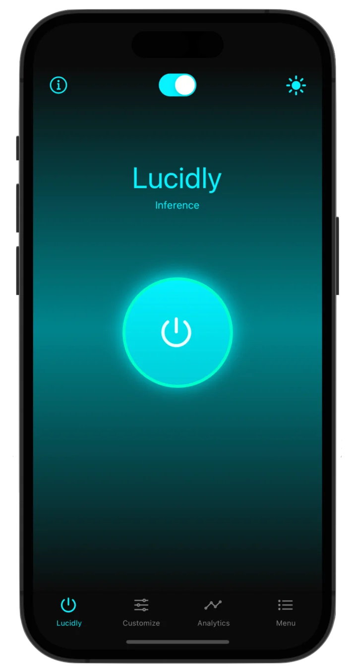 Screenshot of Lucidly website