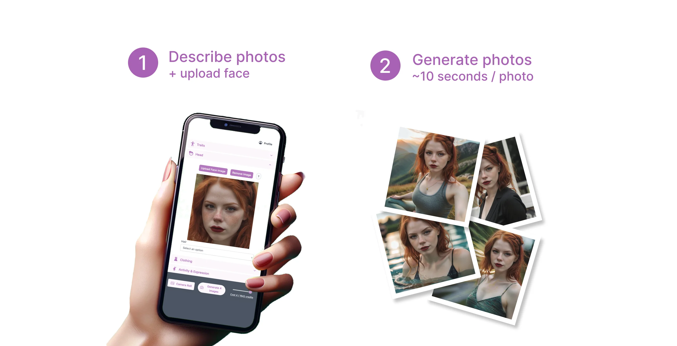 Screenshot of Lens Louse AI website