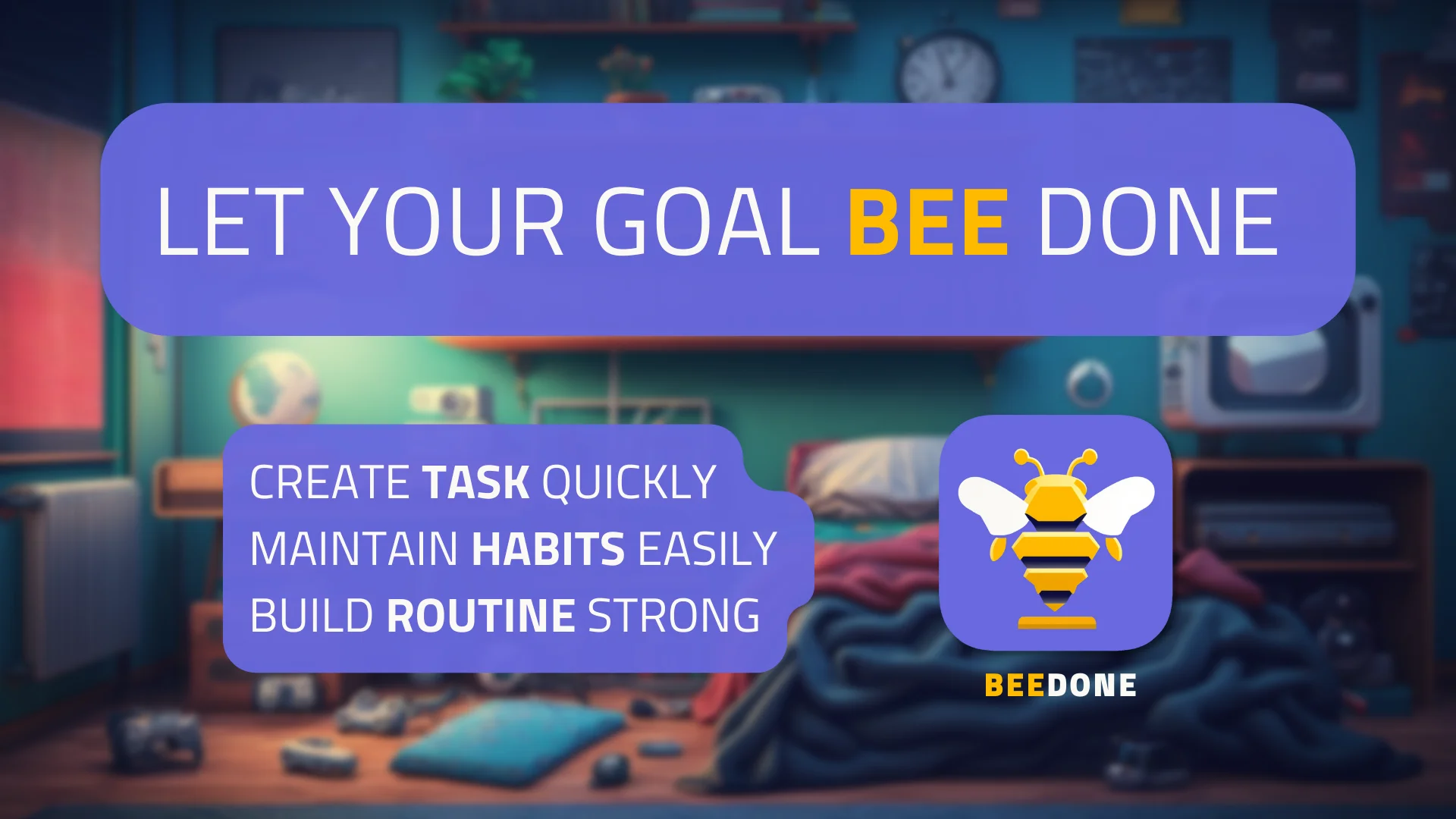 Screenshot of BeeDone website