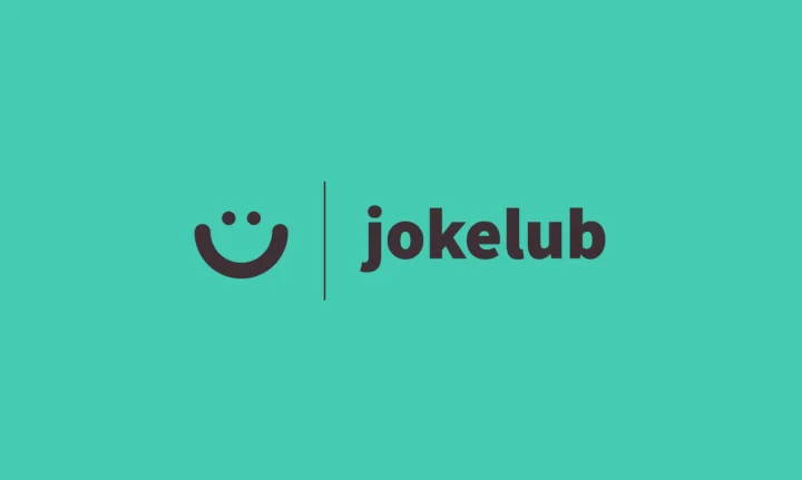Screenshot of Jokelub website
