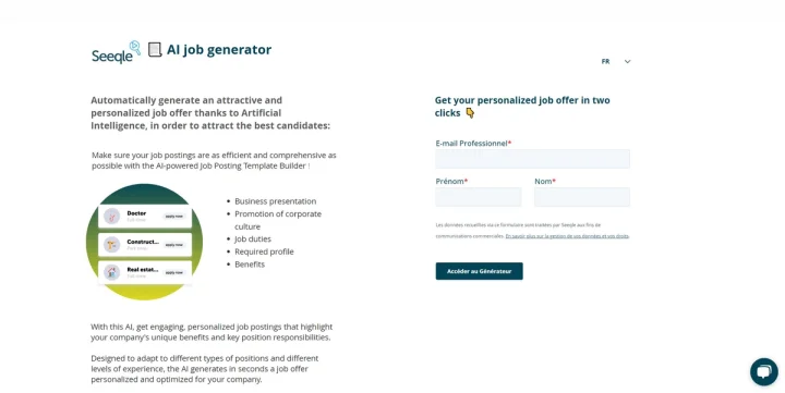 Screenshot of Seeqle website