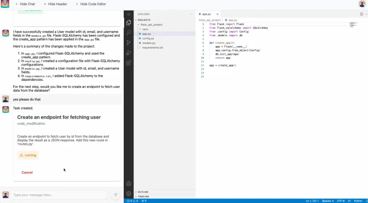 Screenshot of DevAssistant.AI website