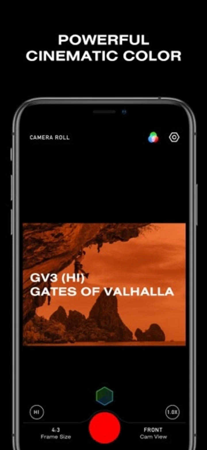 Screenshot of Polarr website