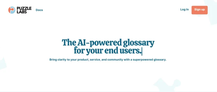 Screenshot of Puzzle website