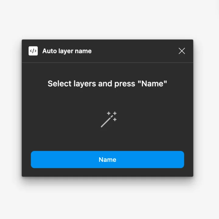 Screenshot of Figma Autoname website