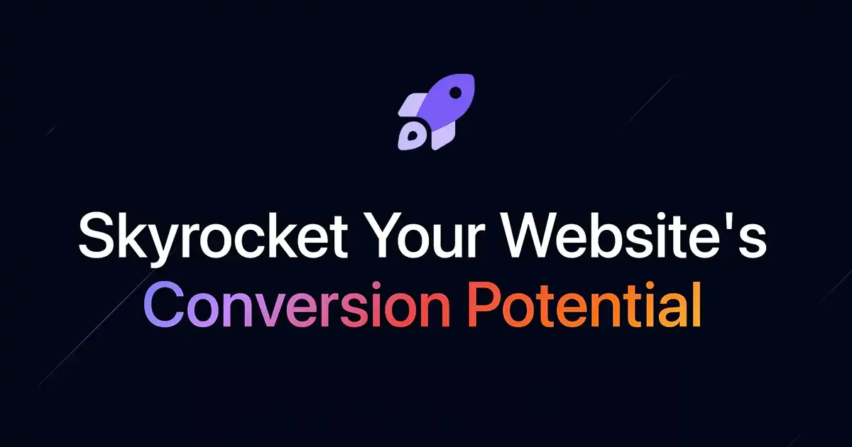 Screenshot of Convert Rocket AI website