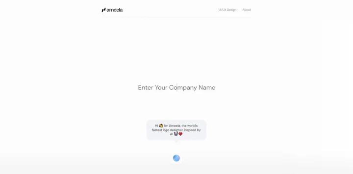 Screenshot of Ameela website