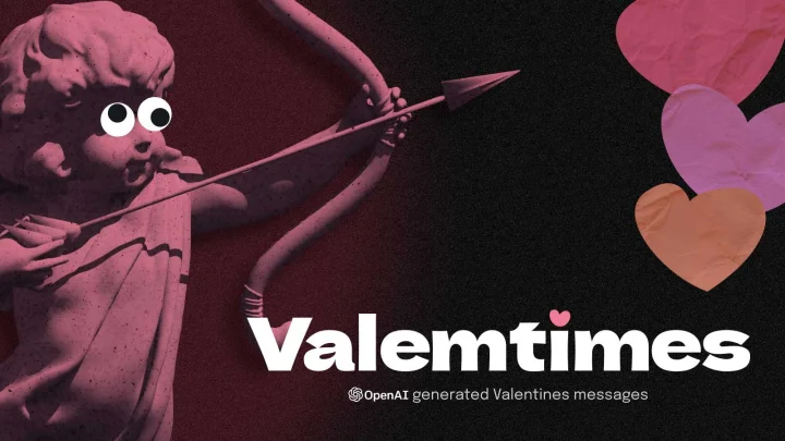 Screenshot of Valemtimes website