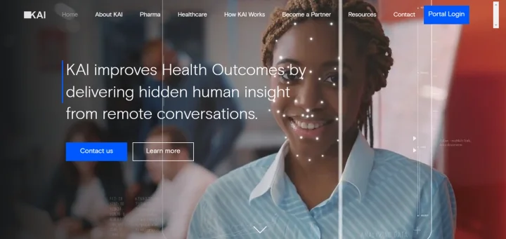 Screenshot of KAI Conversations website