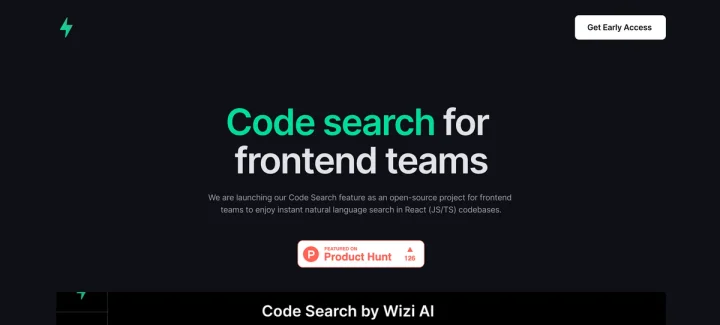 Screenshot of Wizi website