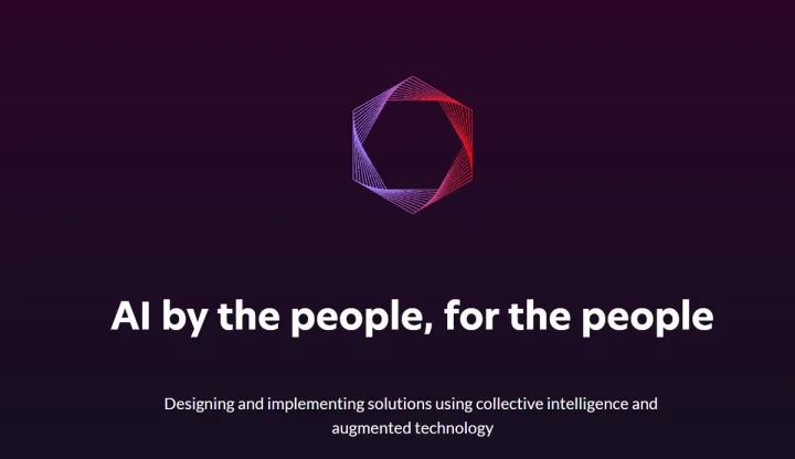 Screenshot of Stable Diffusion website