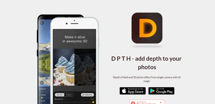 Screenshot of DPTH website