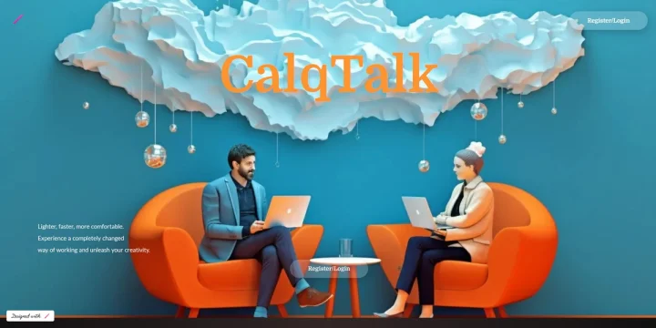 Screenshot of CalqWorks website