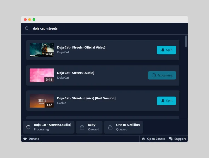 Screenshot of StemRoller website