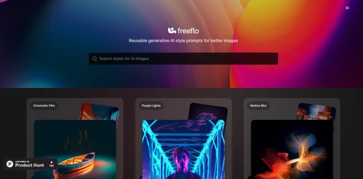 Screenshot of Freeflo website