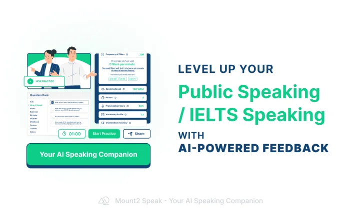 Screenshot of Mount2 Speak website