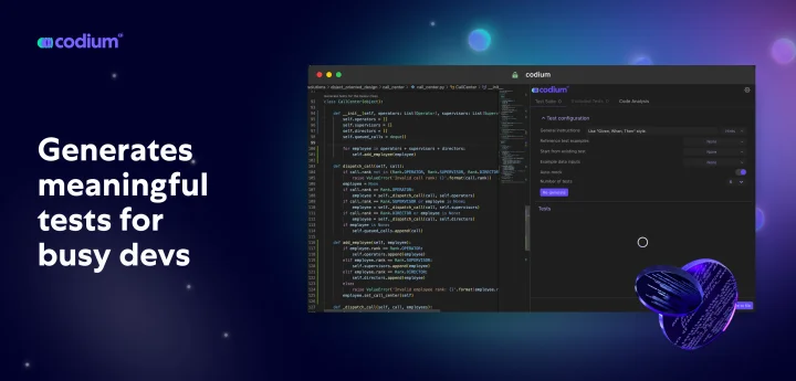 Screenshot of CodiumAI website