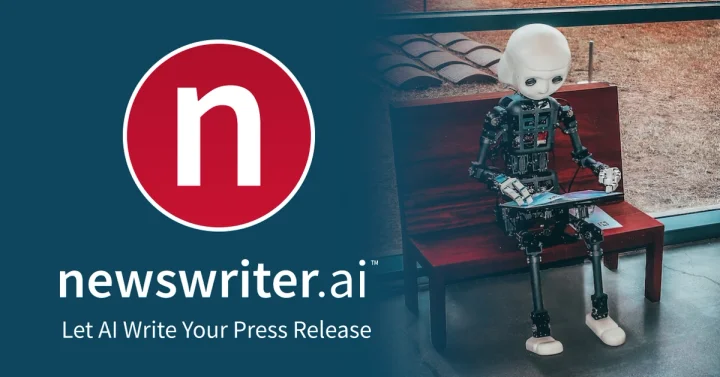 Screenshot of Newswriter.ai website