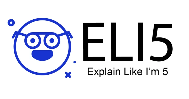 Screenshot of ELI5 website