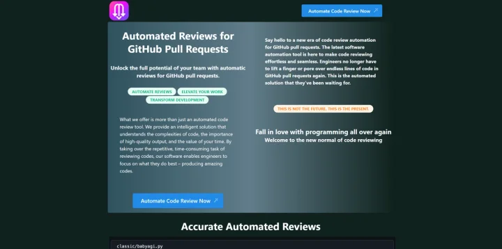 Screenshot of Pull Request Help website