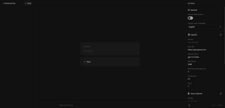 Screenshot of Anse website