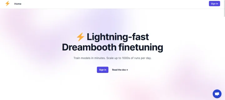 Screenshot of Dreamlook.ai website
