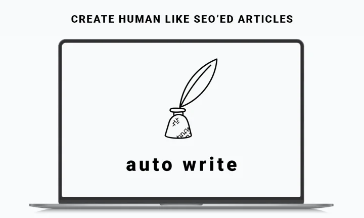 Screenshot of AutoWrite website