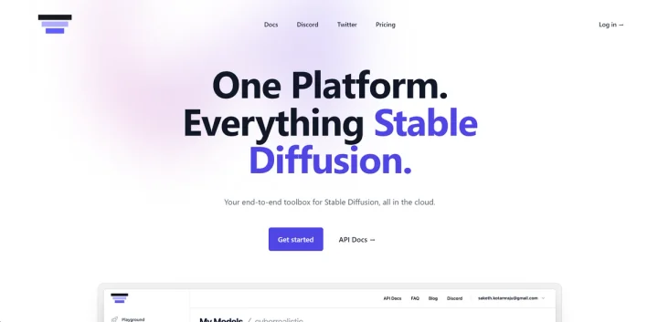 Screenshot of Flush AI website