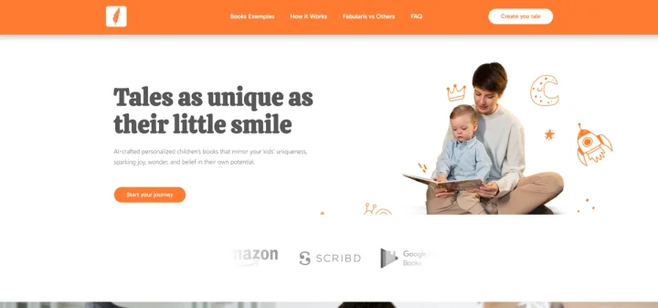 Screenshot of Fabularis website