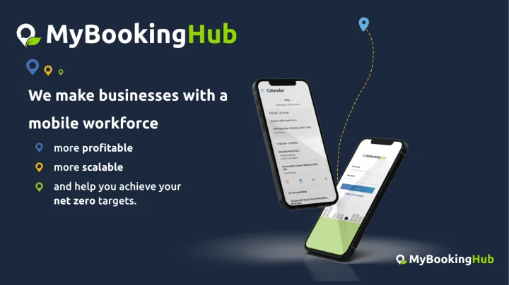 Screenshot of My Booking Hub website