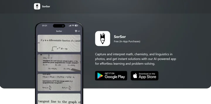 Screenshot of SorSor website