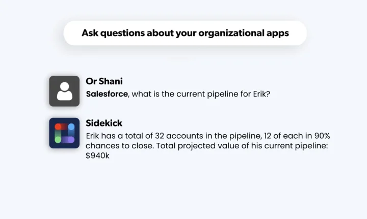 Screenshot of Sidekick (by Jigso) website