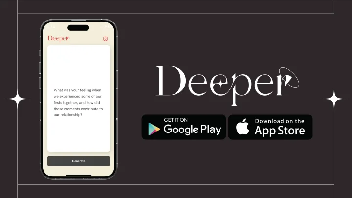 Screenshot of Deeper website