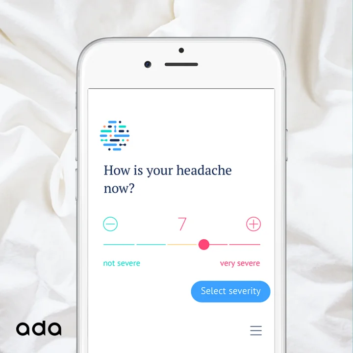 Screenshot of Ada website