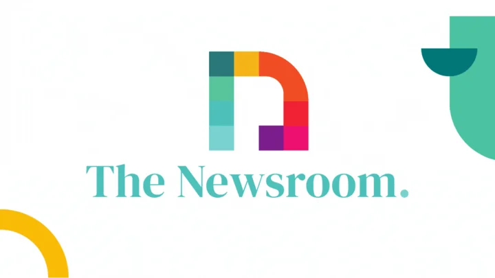 Screenshot of The Newsroom website