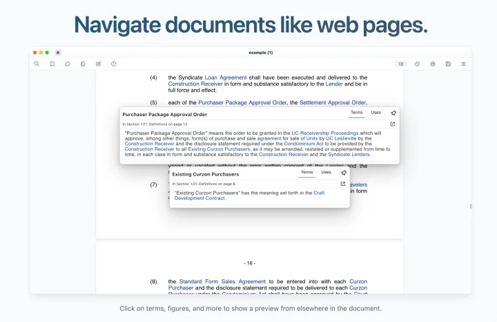 Screenshot of Macro PDF Editor website