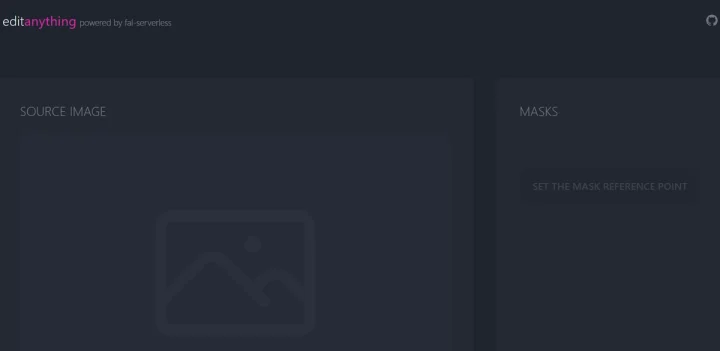 Screenshot of Edit Anything website