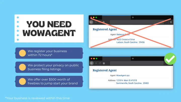 Screenshot of WowAgent website