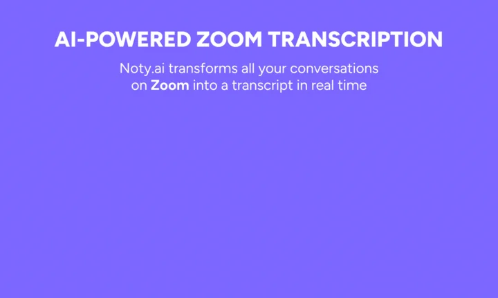 Screenshot of Noty.ai website