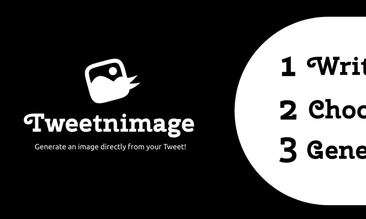 Screenshot of Tweetnimage website